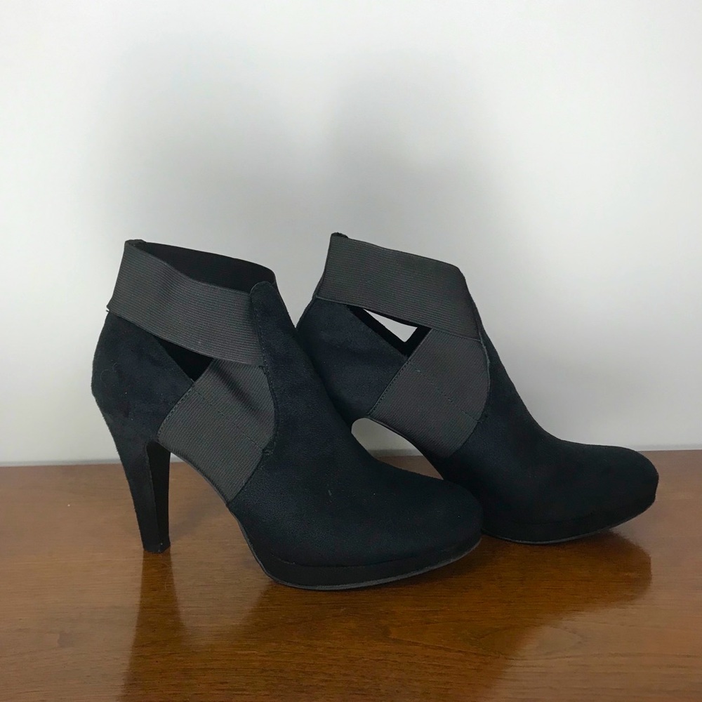 Madden Girl Velvet Heel Boots